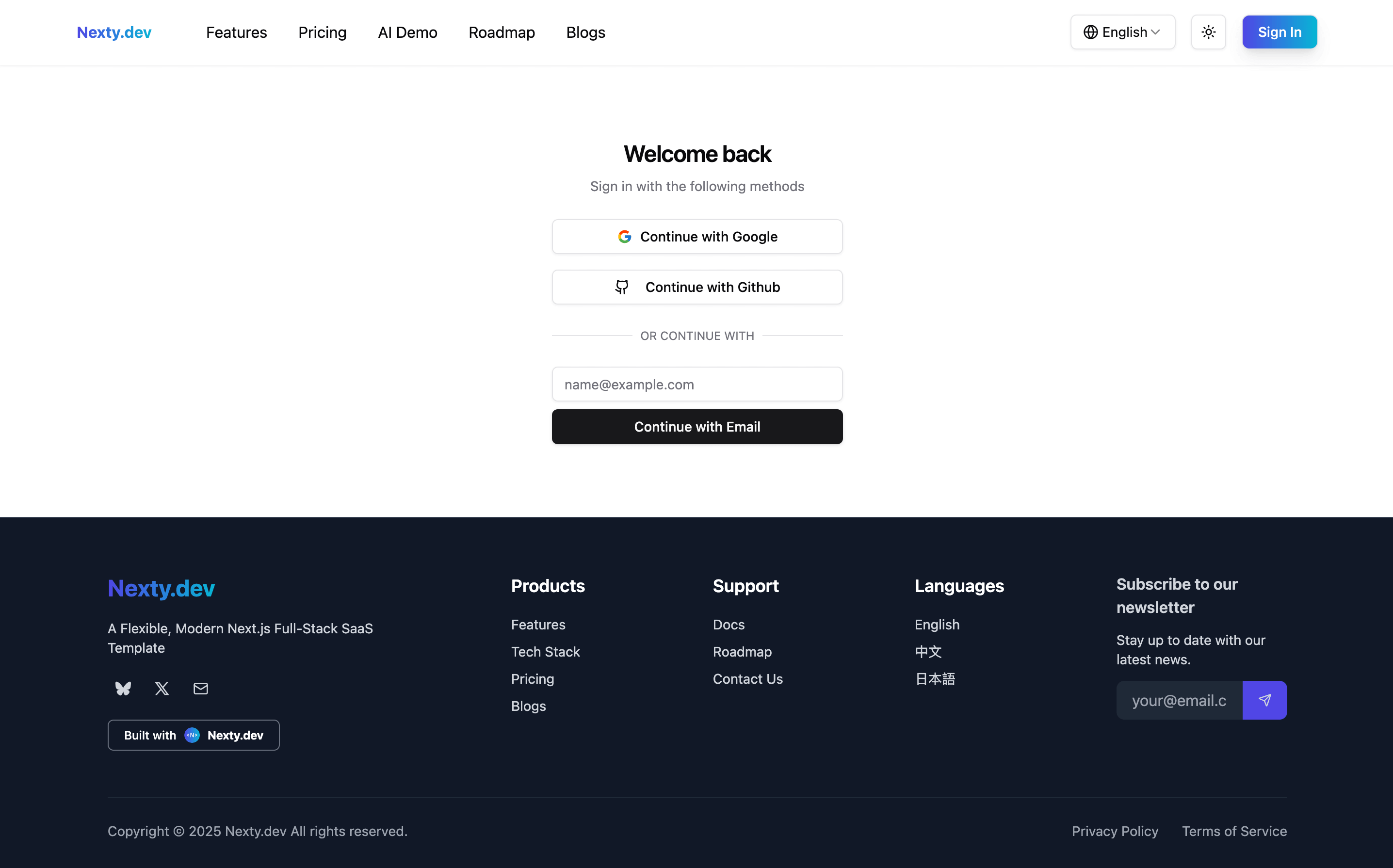 login