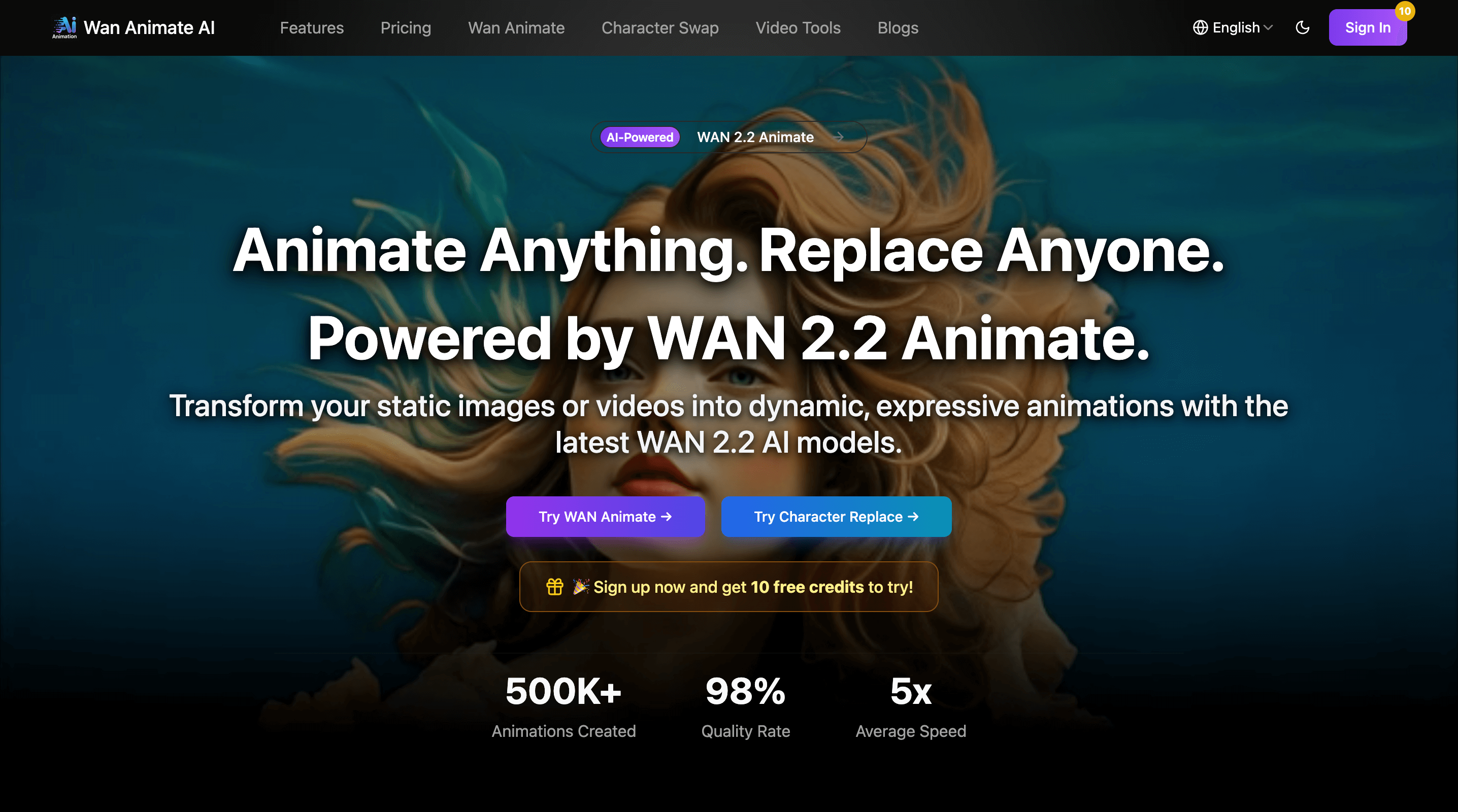 WAN 2.2 Animate – AI Animation & Character Replace