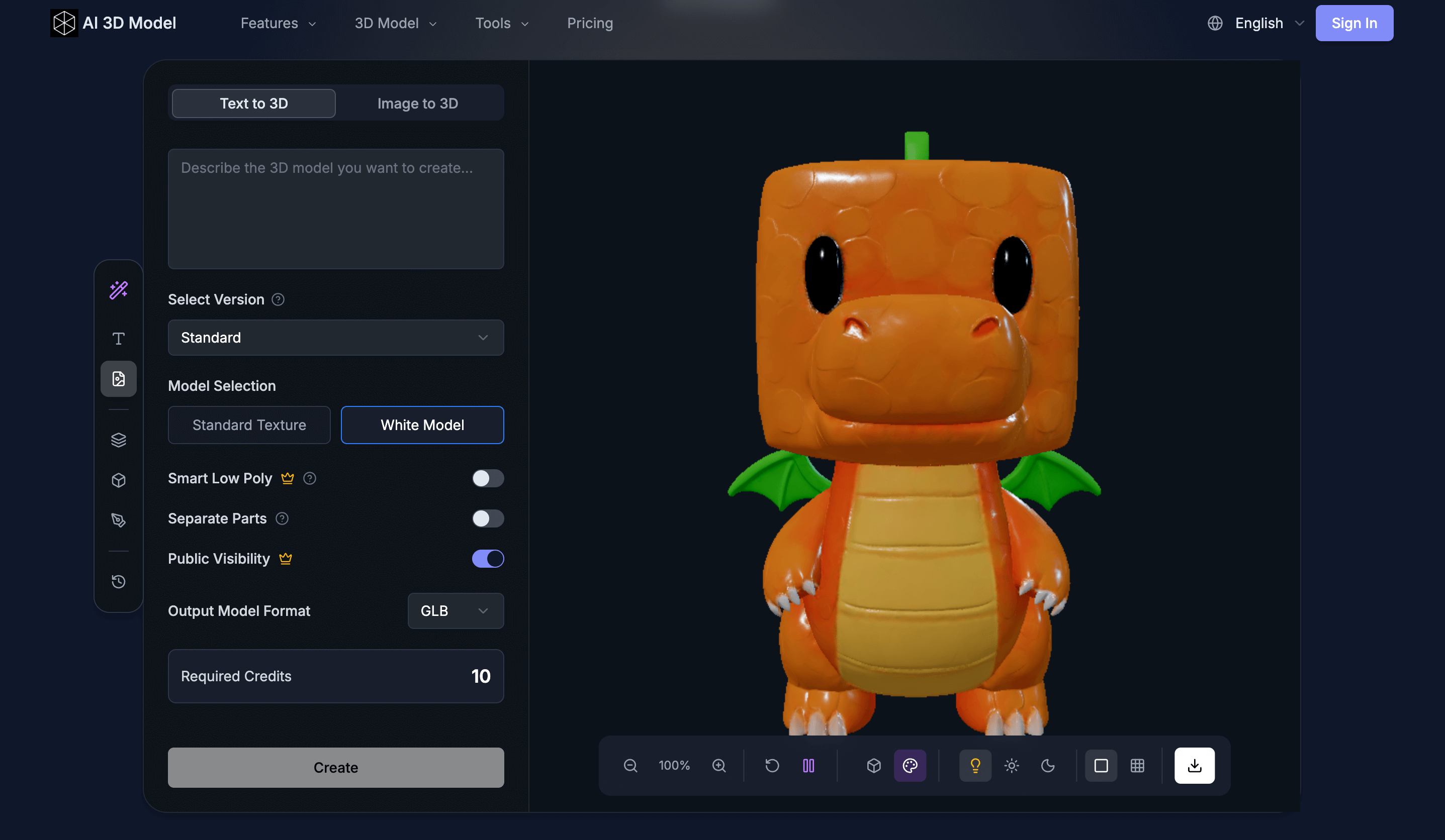 The Best Free AI 3D Model Generator - Effortless AI-Powered 