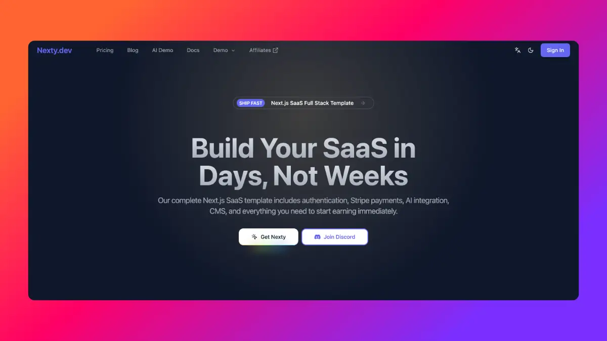 NEXTY.DEV (CloudFlare Workers)